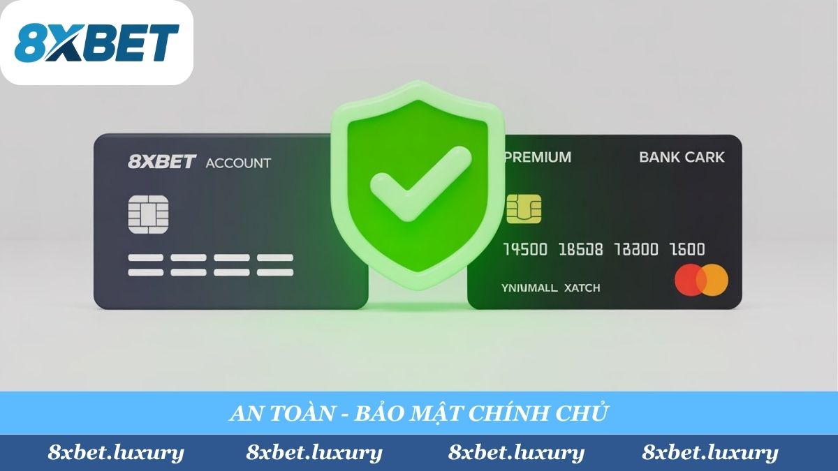 Tên tài khoản ngân hàng rút tiền phải trùng khớp 100% với tên đăng ký 8Xbet để đảm bảo giao dịch được chấp thuận.