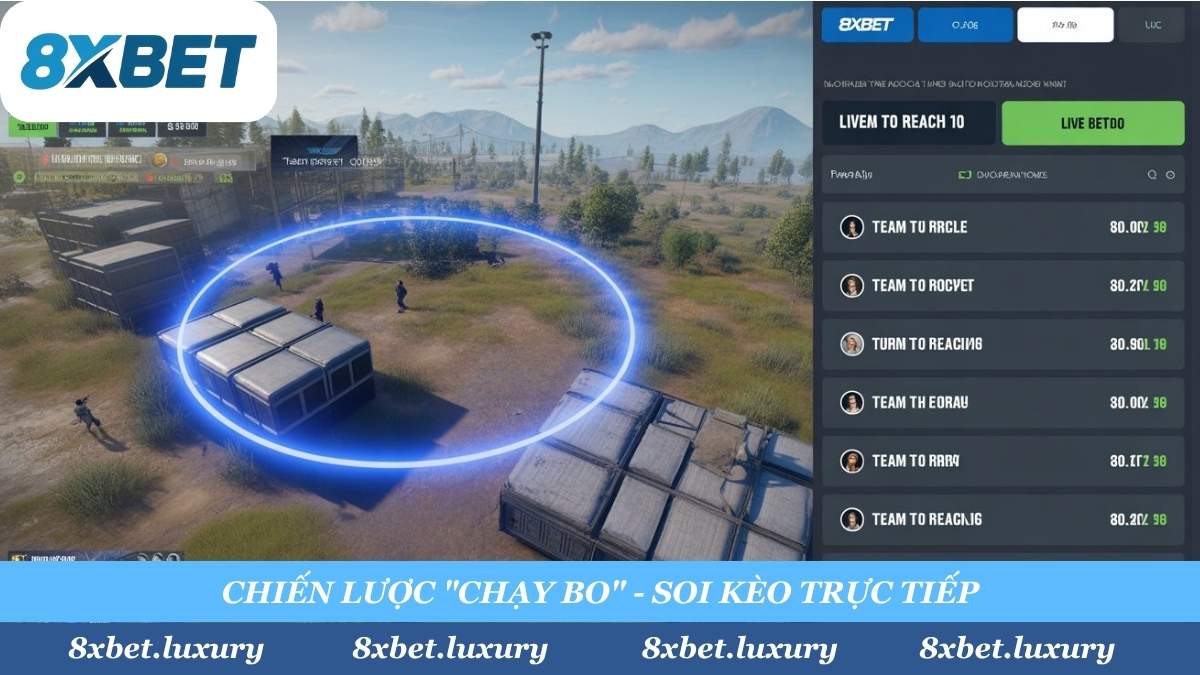 "Đọc vị" vòng bo là chìa khóa để "soi kèo" live bet PUBG. Đội nào "chạy bo" thông minh, đội đó thắng kèo "Top X".