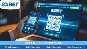 Để đảm bảo an toàn tuyệt đối, hãy luôn tải app 8Xbet bằng cách quét mã QR trực tiếp từ trang chủ chính thức 8xbet.luxury.